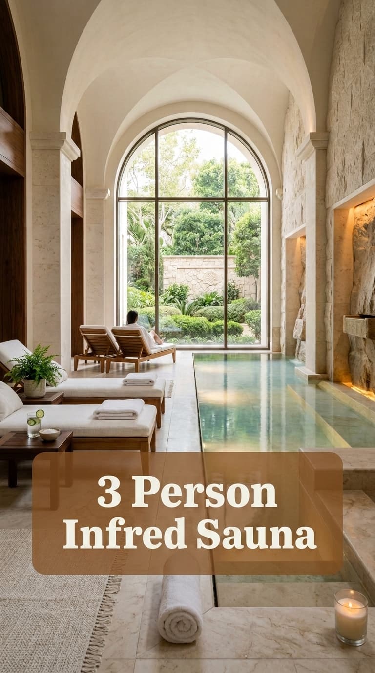 Guide to 3 Person Infrared Saunas for Home Wellness