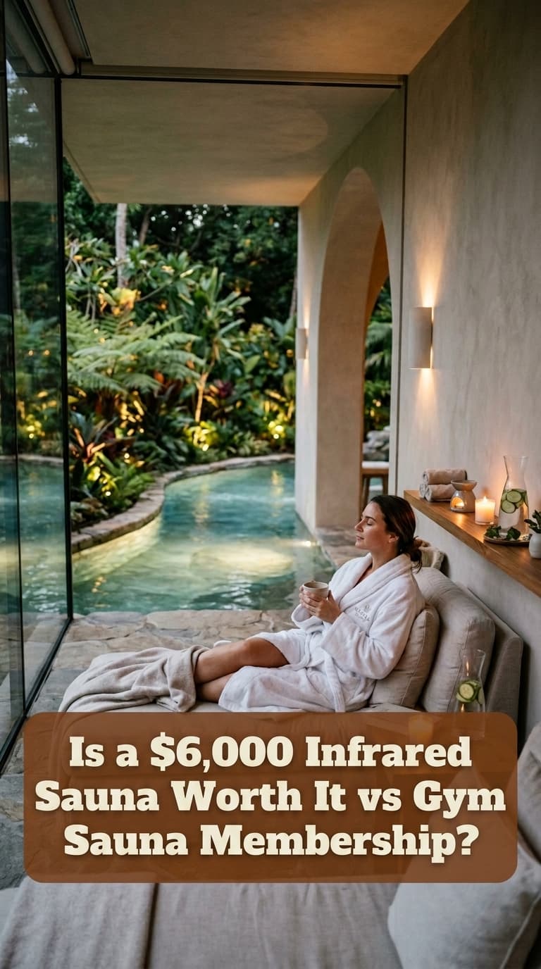 Is a $6,000 Infrared Sauna Worth It vs Gym Sauna Membership?