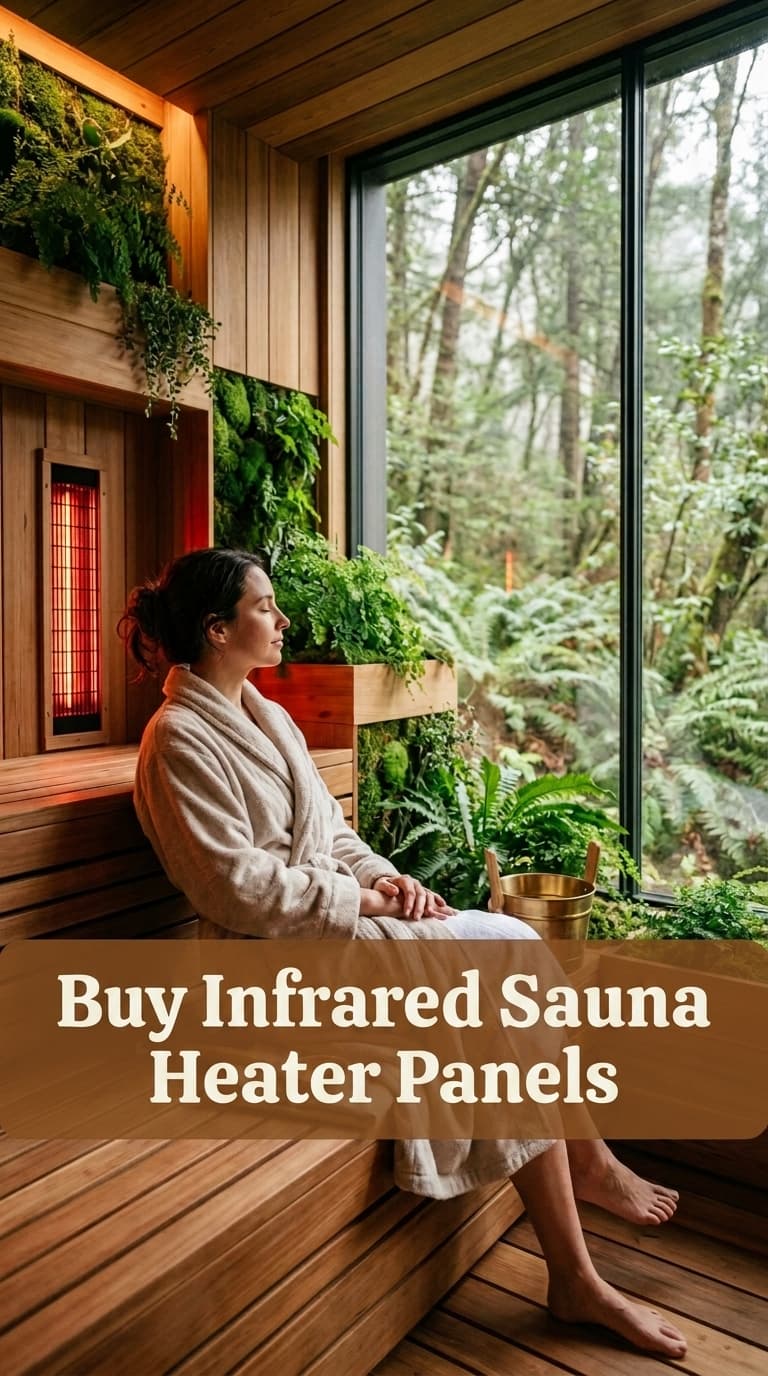 Best Infrared Sauna Heater Panels for Home Saunas
