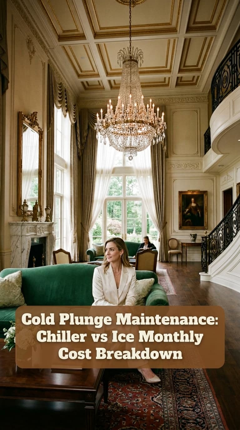 Cold Plunge Maintenance: Chiller vs Ice Monthly Cost Breakdown