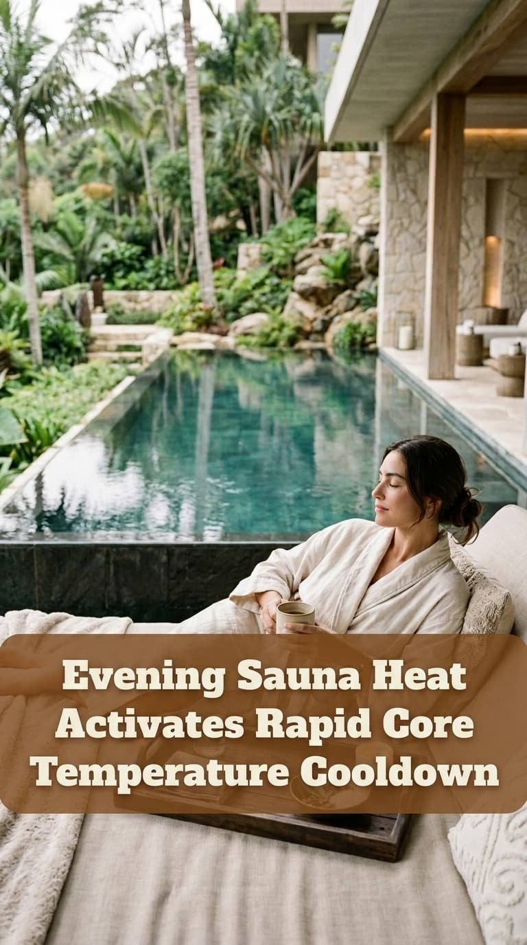 Sauna for Sleep: Evening Heat Timing Guide