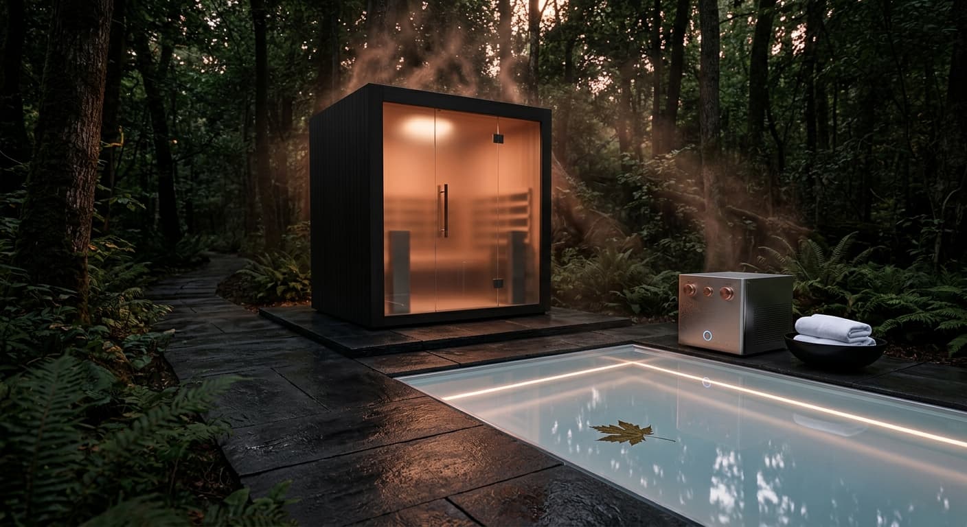 How to Set Up an Outdoor Contrast Therapy Zone