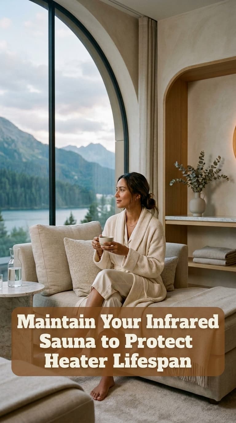 Infrared Sauna Maintenance Checklist