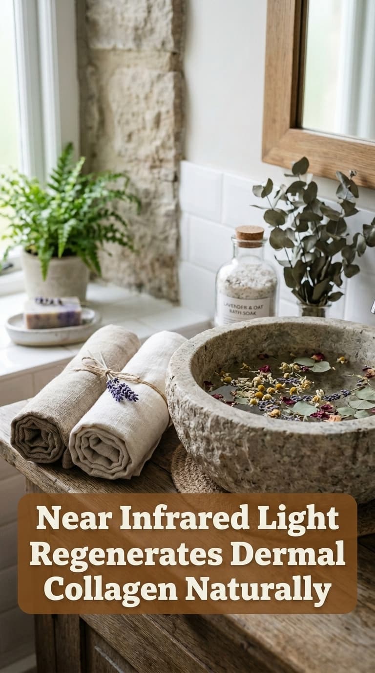 Near Infrared Light Regenerates Dermal Collagen Naturally