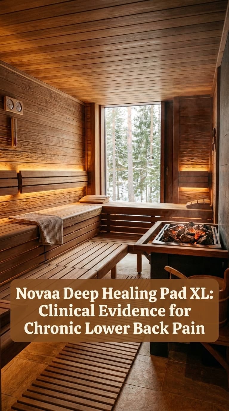 Novaa Deep Healing Pad XL: Clinical Evidence for Chronic Lower Back Pain