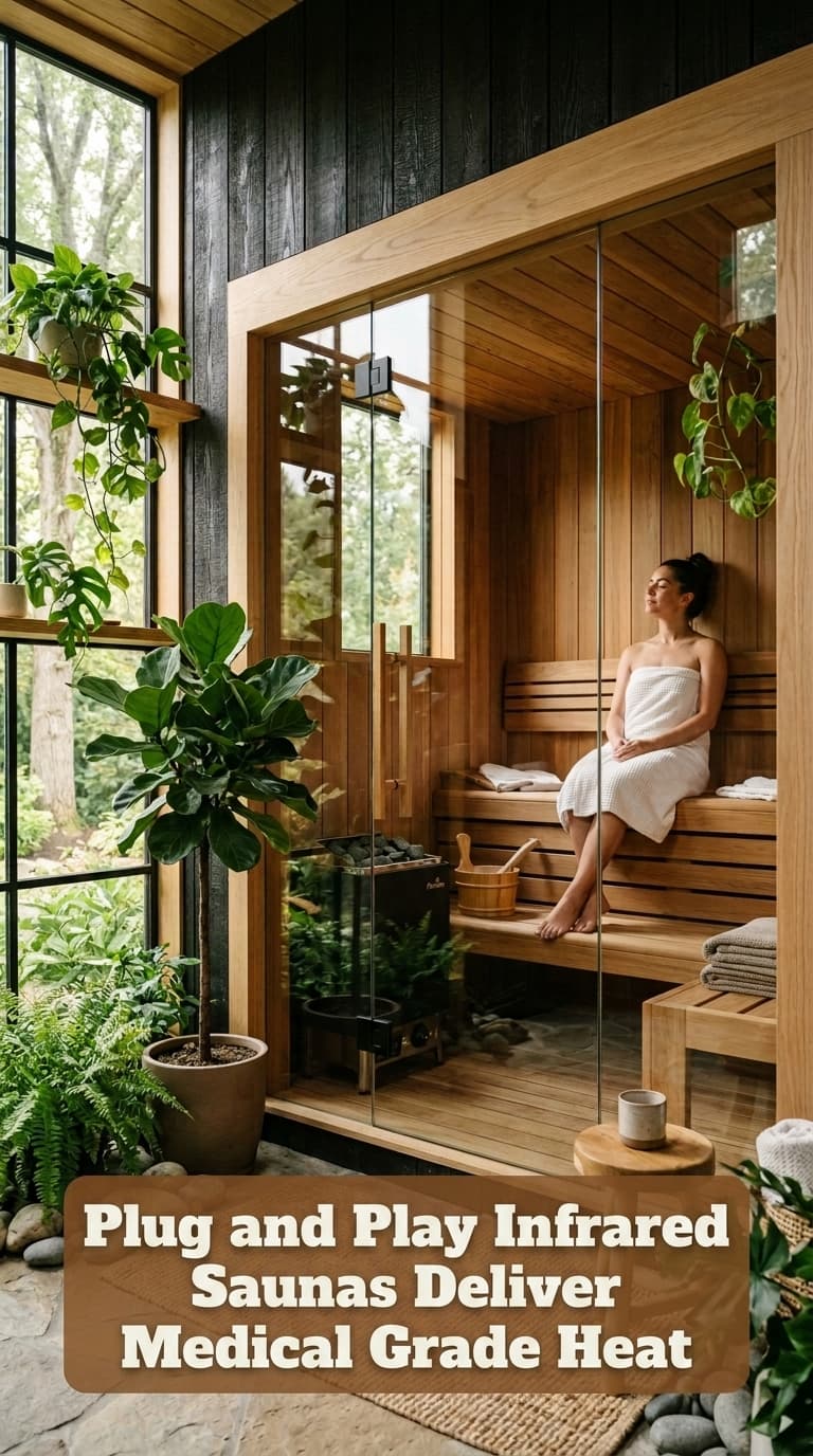 Plug And Play Infrared Sauna