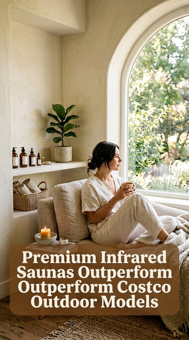 Outdoor Sauna Costco vs Premium Infrared