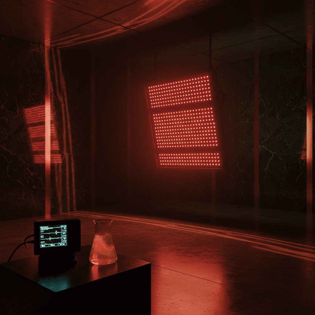 Debunking the myth that all red light therapy devices deliver the same photonic energy density. Fluence rate (mW/cm²) and total energy dose (J/cm²) determine clinical efficacy, not just wavelength. The Novaa Deep Healing Pad XL delivers 120 mW/cm² at 630 nm and 850 nm, enabling sufficient photon flux to penetrate the epidermis and reach dermal fibroblasts, while cheaper panels with lower irradiance fail to trigger the mitochondrial response needed for collagen synthesis. Skeptical Auditor angle: 'Most consumer red light panels advertise wavelength but never mention irradiance—anything below 100 mW/cm² is essentially a nightlight, not therapy.'