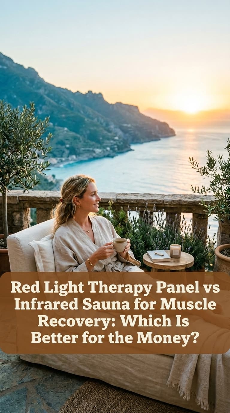 Red Light Therapy Panel vs Infrared Sauna: Which Is Better for