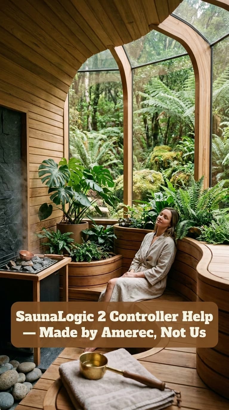 SaunaLogic 2 Controller Help — Made by Amerec, Not Us