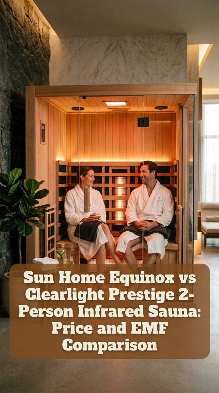 Sun Home Equinox vs Clearlight Prestige: Price & EMF Compared