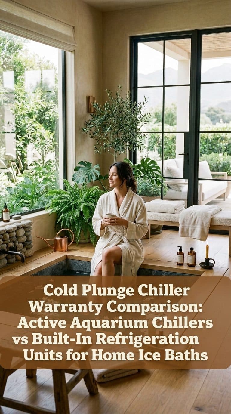 Cold Plunge Chiller Warranty Comparison: Aquarium vs Built-In