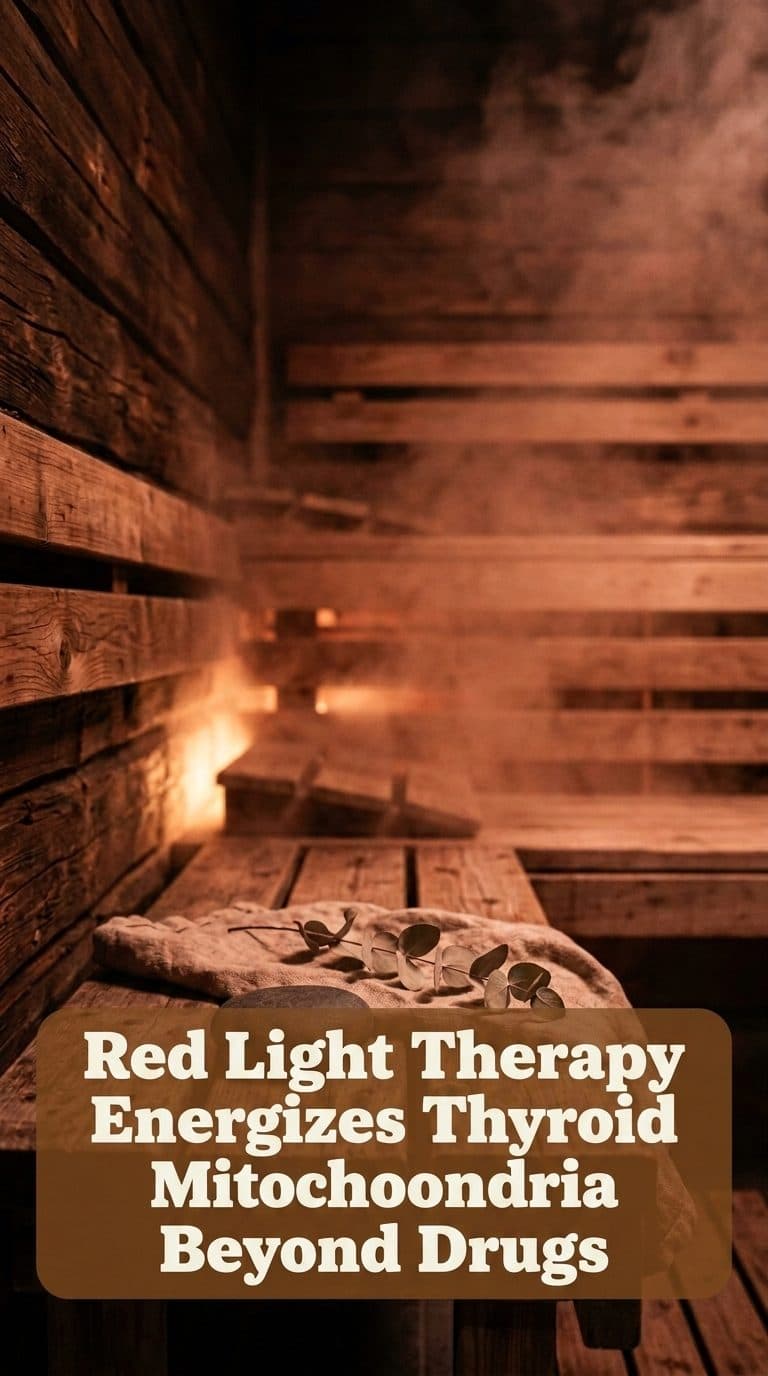 How Red Light Therapy Safely Boosts Thyroid Health