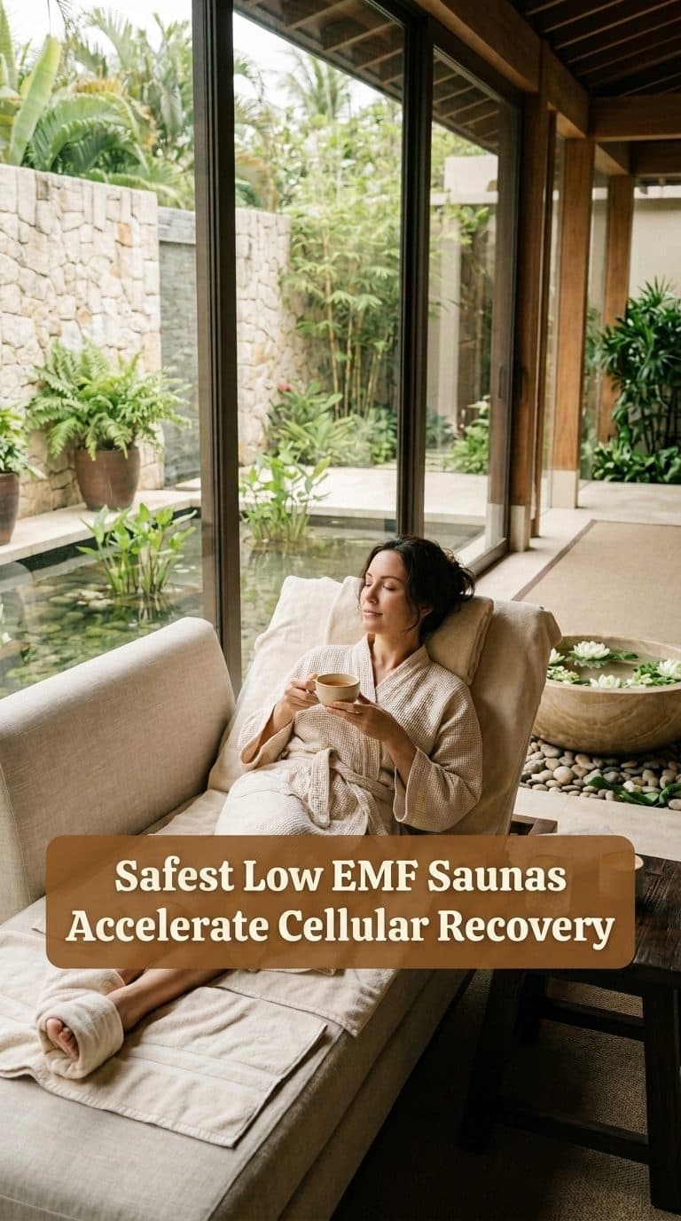 Low Electromagnetic Field Sauna Sale