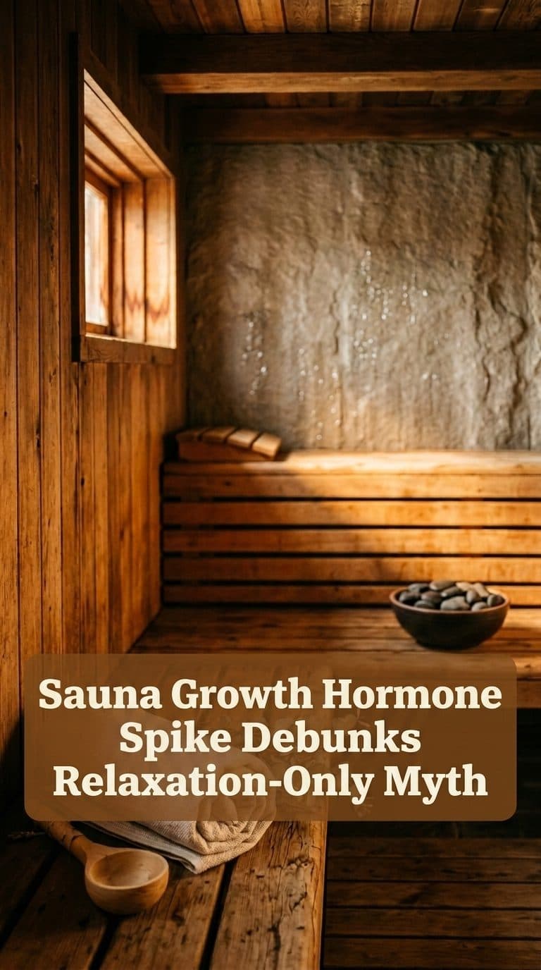 How Saunas Trigger A Massive Growth Hormone Spike